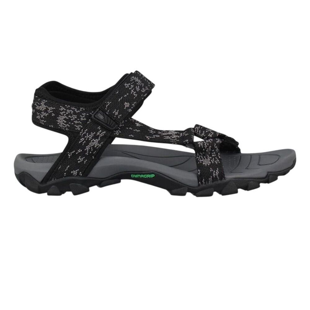 Karrimor Mens Amazon Patterned Walking Sandals / Black/Charcoal